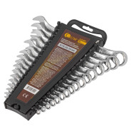 Набор ключей комбинированных 16 пр. (6-19, 22,24мм)  FORSTIME FT-5161MP