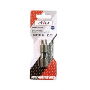 Биты шлицевые SL5х25мм 1/4" S2 (4шт)   H-D HD-77892