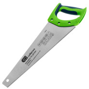 Ножовка по дереву "Зубец", 350 мм, 11 TPI, зуб 2D, калёный зуб, 2-х компонентная рукоятка ...Сибртех 23823