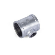 Тройник ред. 1 1/2" х 3/4" оцинкованн.  AV Engineering AVEC430011234