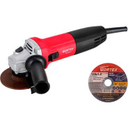 Одноручная углошлифмашина AG 1207-6 750Вт, 125х22.2мм, 0-10000об/мин, 5 отрезных кругов,  ...WORTEX 333364