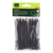 Хомуты, 100 х 2.5 мм, пластиковые, черные, 100 шт.  Сибртех 45540