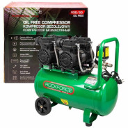 Компрессор поршневой с прямым приводом,4цилиндра,безмасляный (ресивер 50л, 2.2 кВт, 8 бар, 420л/м, 2... RF-V30/50 OIL FREE