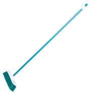 Щетка пластмассовая для подметания пола, 27см, c черенком, 120см, бирюз. щетина PALISAD ...PALISAD HOME 935445