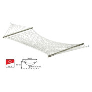 Гамак подвесной с брусками, 200х80 см, веревочный без узлов, Garden  28-105120...ARIZONE 1606026