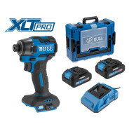 Аккум. ударный гайковерт/винтоверт CID 2218 Xcase, XLTpro, SET, БЕСЩЕТ.,  1/4", 18 В, 2АКБ 4,0 ...BULL 1329954