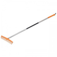 Грабли пластмассовые TQ 12 зубцов 41/163см с алюминиевым черенком  ...BRADAS TQ-G12TA