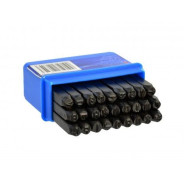 Набор клейм буквы латиница  4мм (27пр)  H-D HD-01808