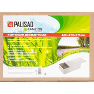 Коптильня двухъярусная 420x270x175 мм, 0.5 мм PALISAD PALISAD HOME 69540