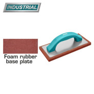 Терка пластмассовая с резиновой губкой 230x100 мм  TOTAL THT8320106