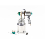 Краскораспылитель AS 702 профессиональный, всасывающего типа, 1.8 мм и 2.0 мм, НР, бак 1000 мл,    ...Stels 57364