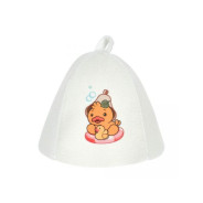 Шапка для бани и сауны детская <Утенок>, войлок  HOT POT 41393