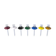 Гвозди декоративные 1.8х32 mm бордовая шляпка (100 шт)  STARFIX SMZ1-48157-100