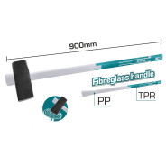 Топор колун 900 мм  TOTAL THT78206D