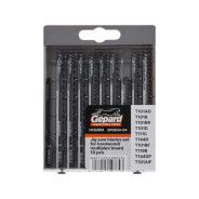 Набор пилок лобз. по дереву/ламинату 10шт. () (T101AO, T101B, T101BR, T101D, T111C, T144D, T101BF, T...GEPARD GP0634-04