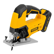 Лобзик аккумуляторный, 18В, 1АКБ 2,0 А/ч, макс.пропил 80мм,  CJ-80, 18В Li-Ion  ...DENZEL 27201