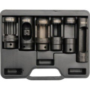 Набор торцевых головок к форсункам в дизельном двигателе 1/2"(6пр.)  ...YATO YT-0622