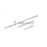 3/8" планка-держатель для 20 головок 560 мм.  Force 819320