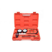 Манометр для измерения утечки в цилиндрах 0-7 bar в наборе с адаптерами, 4пр.  ...H-D HD-73055