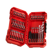 Биты Shockwave и сверла универсальные (48 шт.) в кейсе MILWAUKEE Milwaukee 4932492005