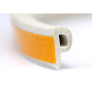 Уплотнитель для окон и дверей тип Р 9х5.5mm/6м (белый)  VOREL 76751