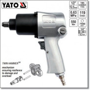Пневмогайковёрт ударный 1/2" 550Nм  YATO YT-09511