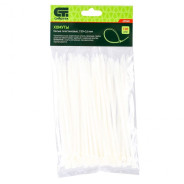 Хомуты, 150 х 3.6 мм, пластиковые, белые, 100 шт.  Сибртех 45548