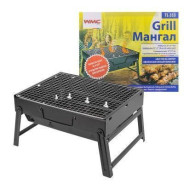 Мангал складной с решеткой для барбекю и съемным дном (в сложенном/разложенном виде:35х27х6см/35х27х...WMC TOOLS WMC-TL-353