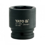 Головка торцевая ударная 3/4" 6гр. 34mm L56mm CrMo  YATO YT-1084