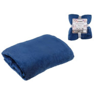 Покрывало флисовое 200x220 см., синее, серия Dream  PERFECTO LINEA 60-200224