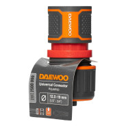 Коннектор универсальный для шланга 13-15-19 мм (1/2 " – 5/8" – 3/4 ") с аквастопом DA...Daewoo Power DWC 2500 000