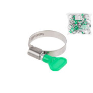 Хомут червячный с ключом "бабочка" 25-40 mm, нерж.сталь W2 (50 шт в пакете)  ...STARFIX SM-57127-50