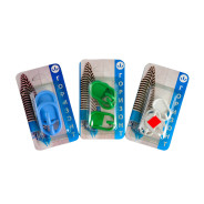 Крючок самоклеющийся средний 3 шт. (Размер, mm: В 34, H 55)  ГОРИЗОНТ GR-05029