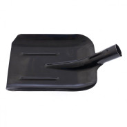 Лопата совковая, 230х280 мм, ребра жесткости, без черенка  61420