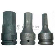 3/4" бита-насадка 6-гранная ударная 17мм  Force 2649017