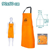 Сварочный кожаный фартук 1,1-1,3мм 136см  TOTAL TSPWA03