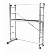 Алюминиевая лестница-помост, 3в1, до 150кг, 2.79м, Сибртех  97970