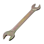 Ключ рожковый, 13 х 17 mm, желтый цинк  Сибртех 14307