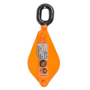 Блок монтажный однорольный с ушком HQG(L) K1-0,5 т с откидной щекой (G)  ...TOR 115050