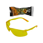 Очки открытые Optic-Fit янтарные  JETA SAFETY JSG-7680A