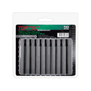 Бита TORX T45x75мм. 10мм (10 шт.)  Toptul FSEB1245G