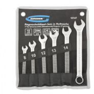 Набор ключей комбинированных 8-17 mm, 6 шт., CrV, холодный штамп  ...Gross 15147