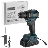 Дрель-шуруповерт аккумуляторная, 20В, 1АКБ 2,0 А/ч, 1500 об.мин, 45Нм,   Greenpower 20 PRO ...Zitrek 085-1313