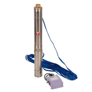 Скважинный насос DWC-4-80, центробежный, диаметр 4", 1500 Вт, 5700 л/ч, напор 80 м  ...DENZEL 97256