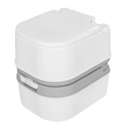 Биотуалет портативный пластмассовый(24л,высота посадочного места440мм,клапан сброса давления,смыв-по...WMC TOOLS WMC-PT24-1