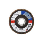 Круг лепестковый 115x22.2 mm K120 конический STANDARD FOR METAL  BOSCH 2608603655