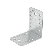Уголок крепежный 65х90x90 mm KU 2.5 mm белый цинк  STARFIX SMP-66951-1
