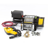 Лебедка автомобильная электрическая LB- 2000, 2.2 т, 3.2 кВт, 12 В  ...DENZEL 52021