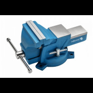 Тиски слесарные 125мм, 11кг, поворотные на 360гр.  HOEGERT HT3B611