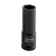 Головка ударная глубокая тонкостенная 17мм, 1/2" (6гр.)  FORSTIME FT-4458517TH